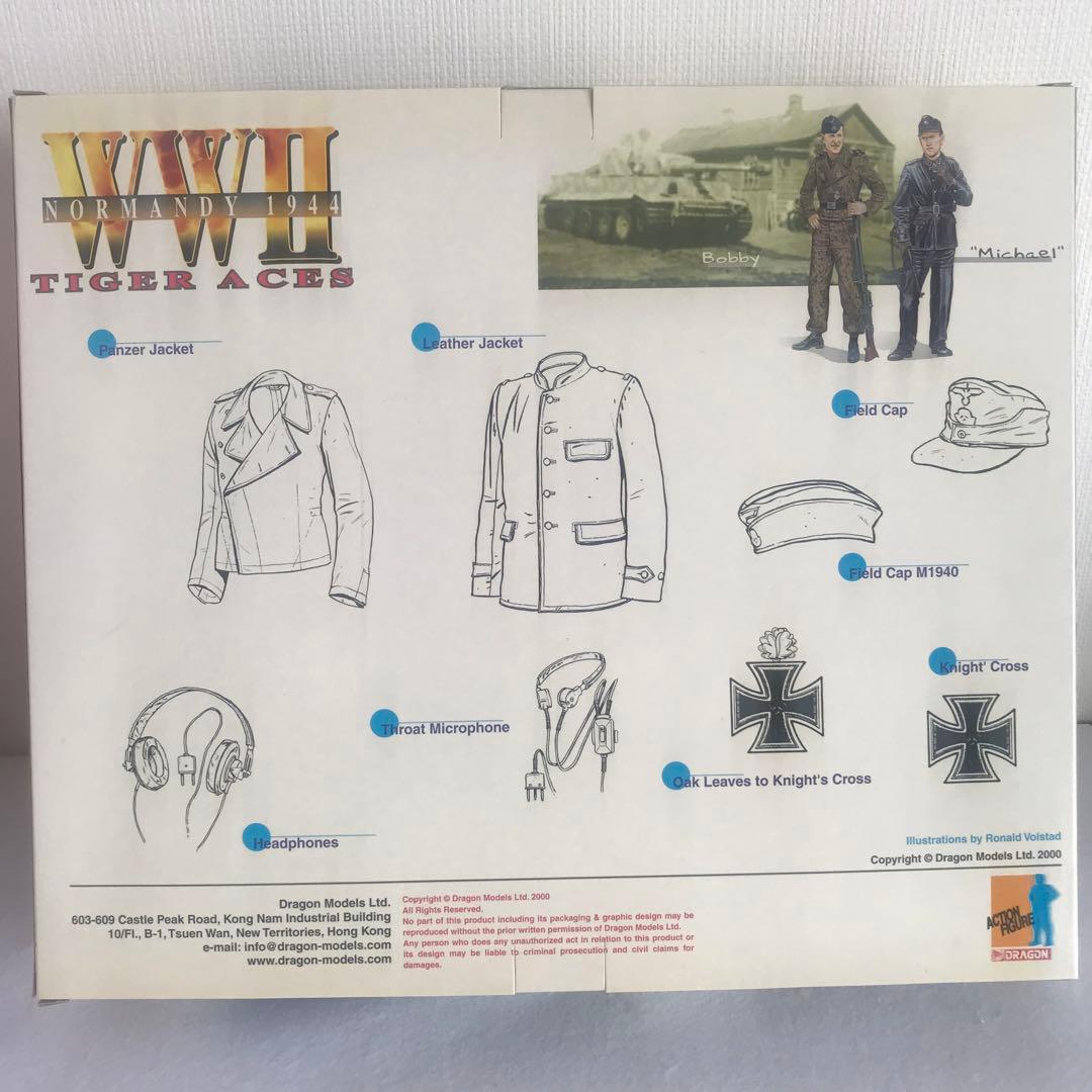 【未使用/新品】ドラゴンモデルズ 1/6 フィギュア 機甲師団 タイガーエース