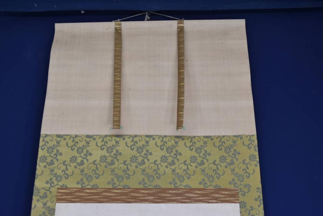 【真作】法橋琢眼/布袋図/掛軸☆宝船☆AB-485