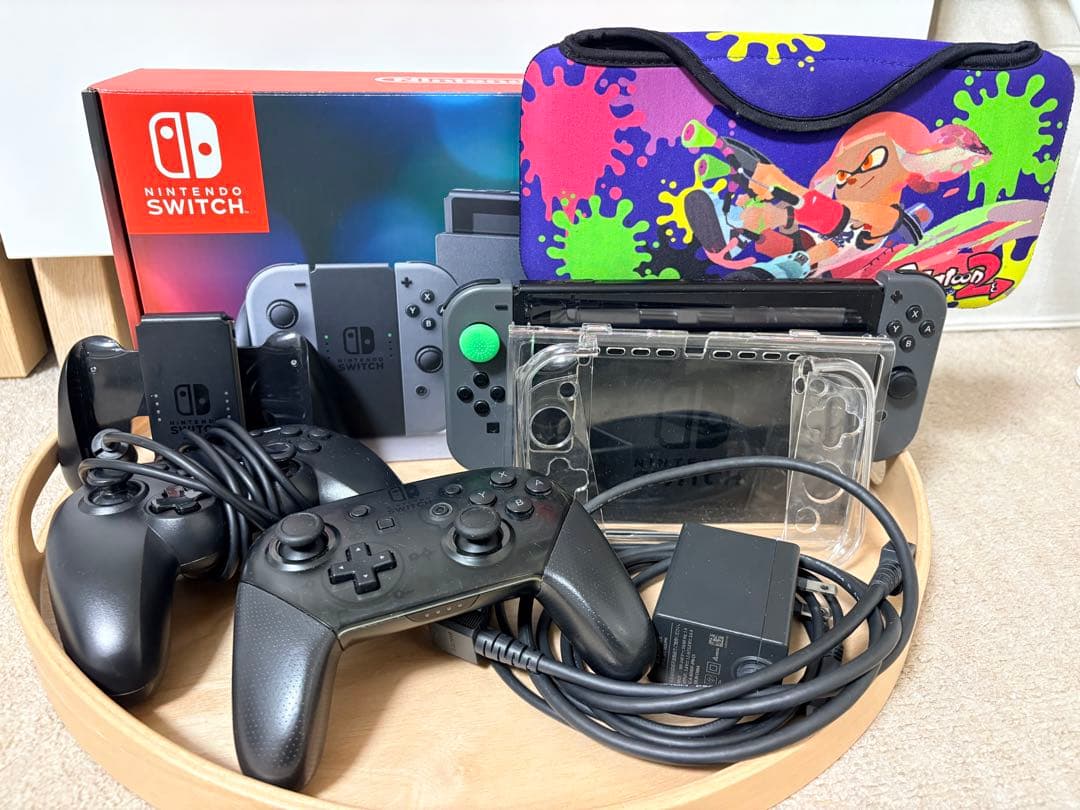 Nintendo Switch ニンテンドースイッチ 本体 付属品 プロコン 箱