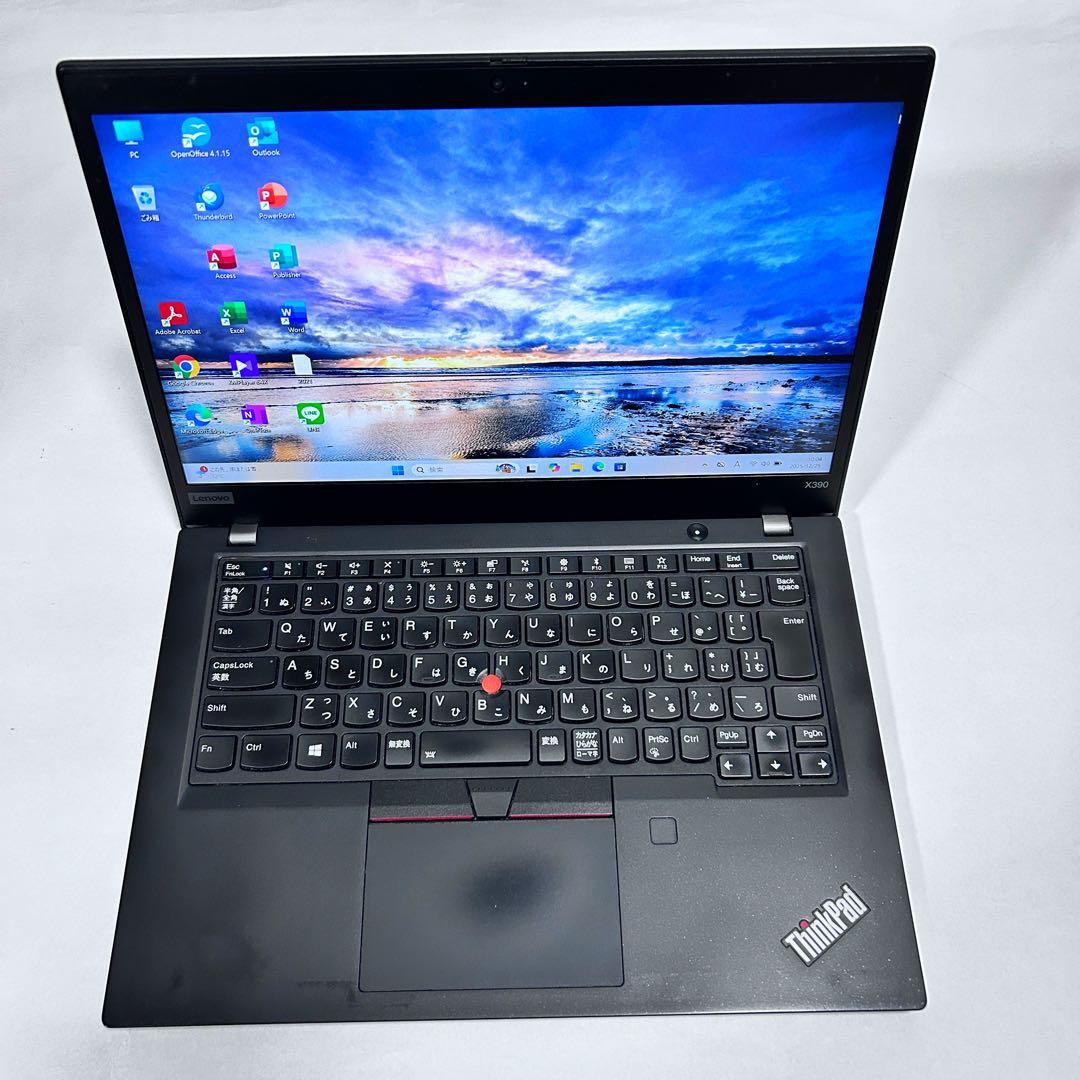 【オフィス】i7/16GB/512GB｜ThinkPad X390｜バッテリー◎