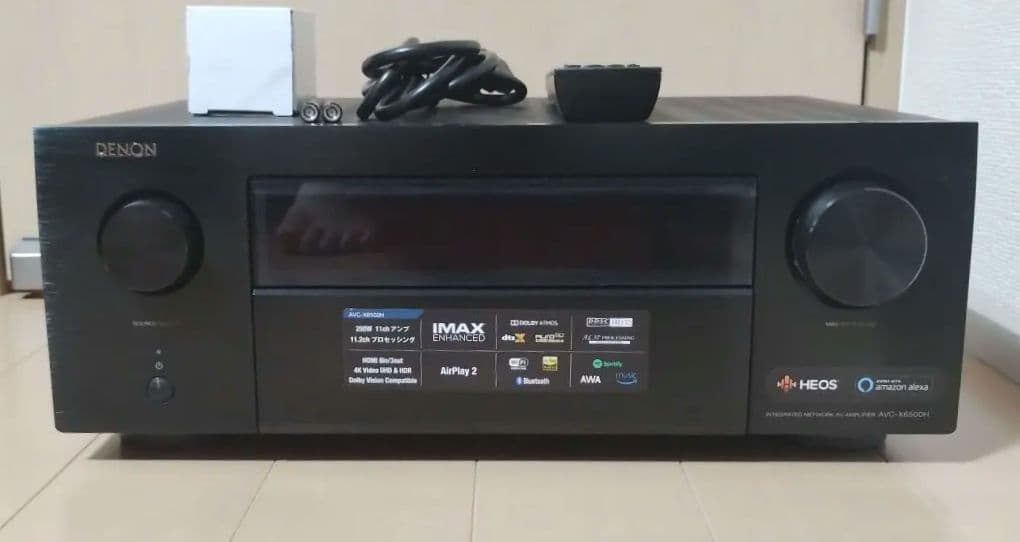 【プレミアムAVアンプ】DENON AVC-X6500H