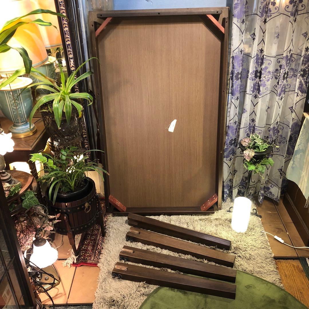 Sale ヴィンテージ ウォールナット　スクウェア　ダイニングテーブル