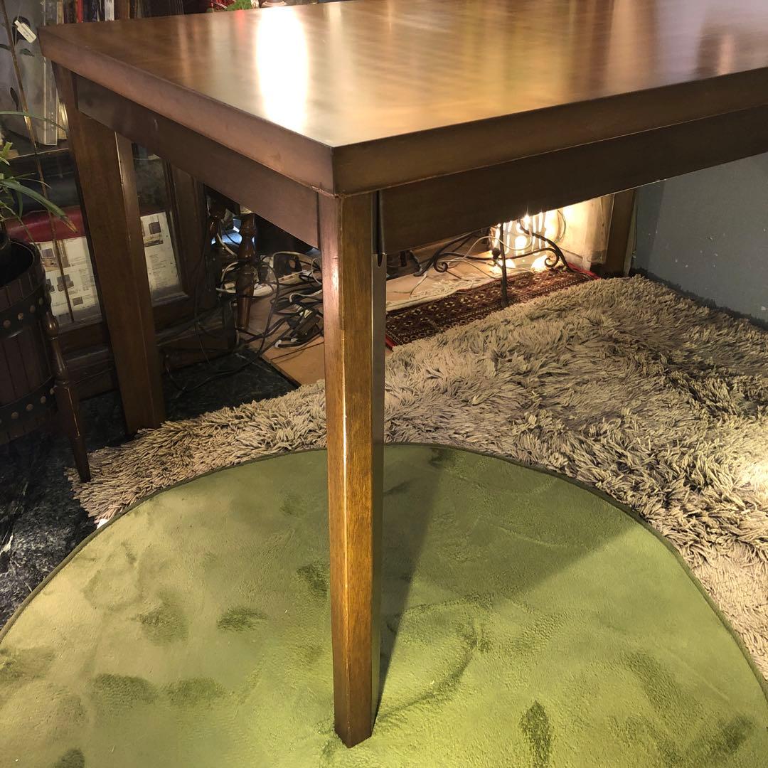 Sale ヴィンテージ ウォールナット　スクウェア　ダイニングテーブル