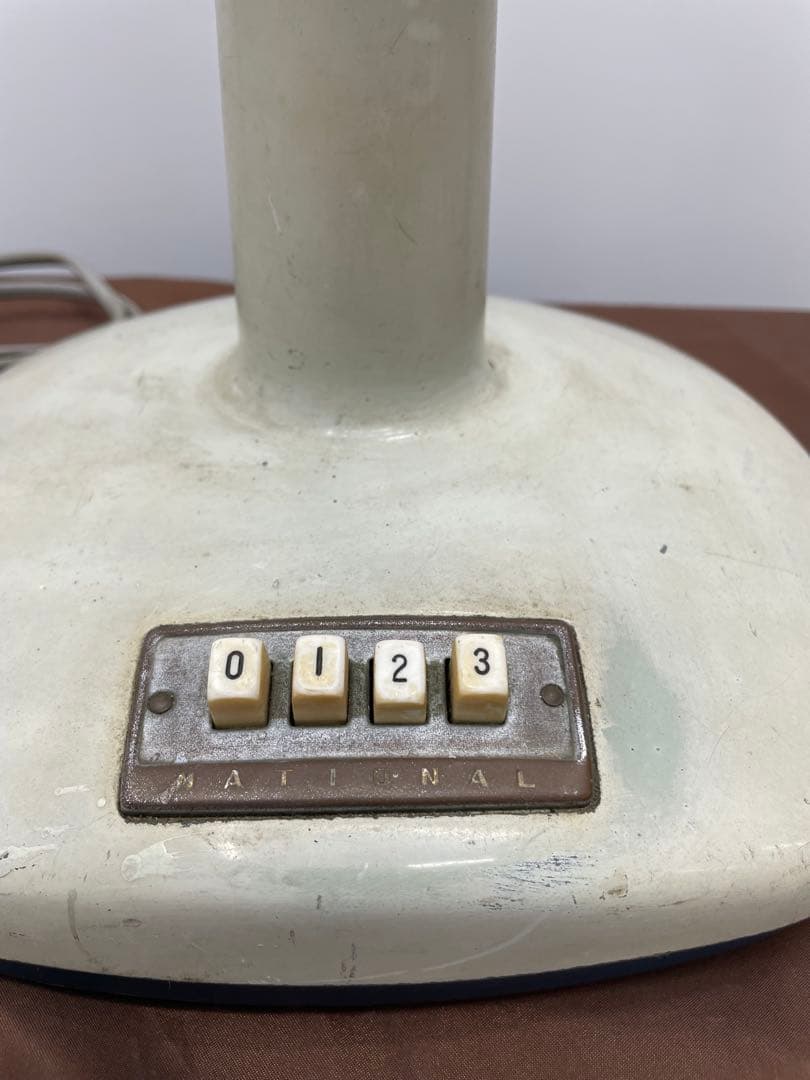 動確済品 昭和レトロNational 家庭用扇風機
