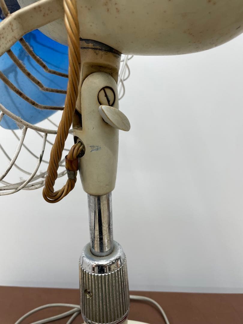 動確済品 昭和レトロNational 家庭用扇風機