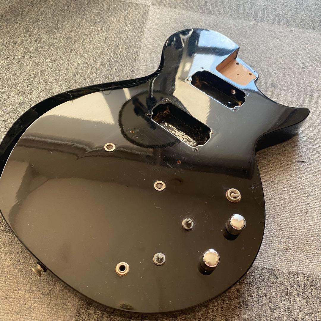 BURNY レスポールボディ ブラック フェルナンデス FERNANDES