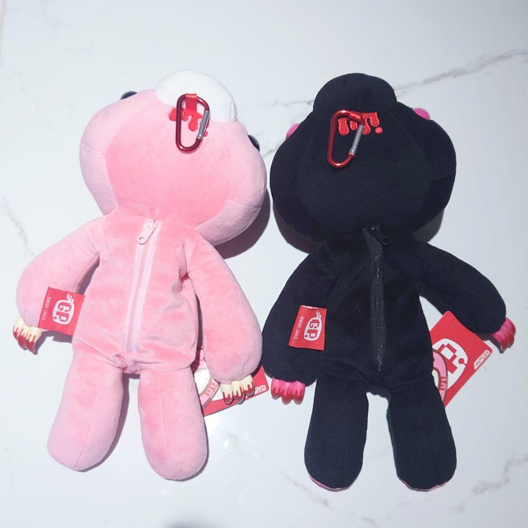 SL脱グルーミー咬筋力じまんポーチぬいぐるみ 【コケティッシュピンク】