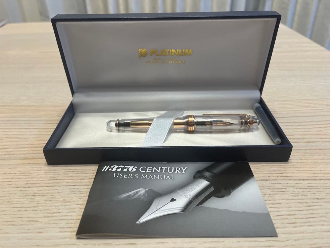 【新品未使用】PLATINUM プラチナ万年筆 #3776 CENTURY