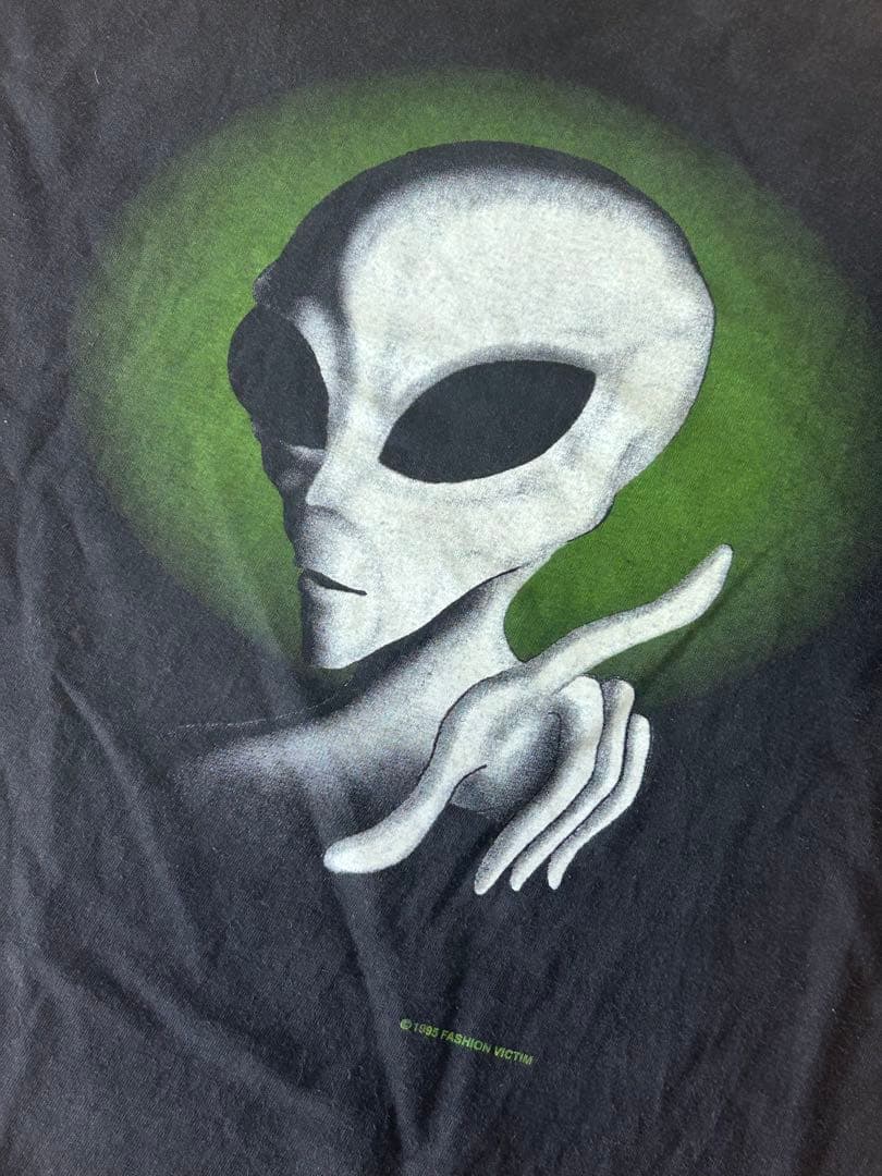 FASHION VICTIM エイリアン 両面プリント Tシャツ　1995年