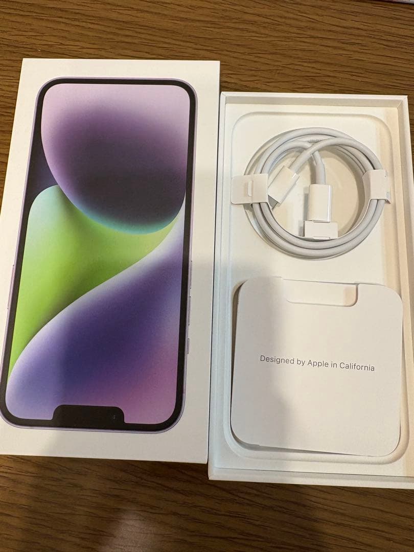Apple iPhone 14 パープル 本体　128GB