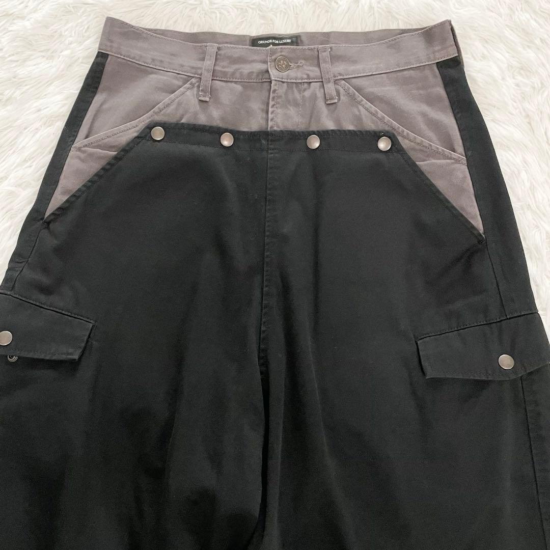 【美品】グラム　サルエルパンツ・ウィローパンツ・Willow pants・ワイド