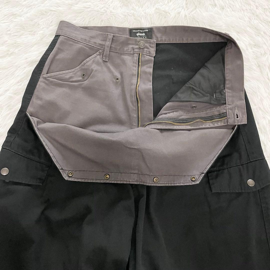 【美品】グラム　サルエルパンツ・ウィローパンツ・Willow pants・ワイド