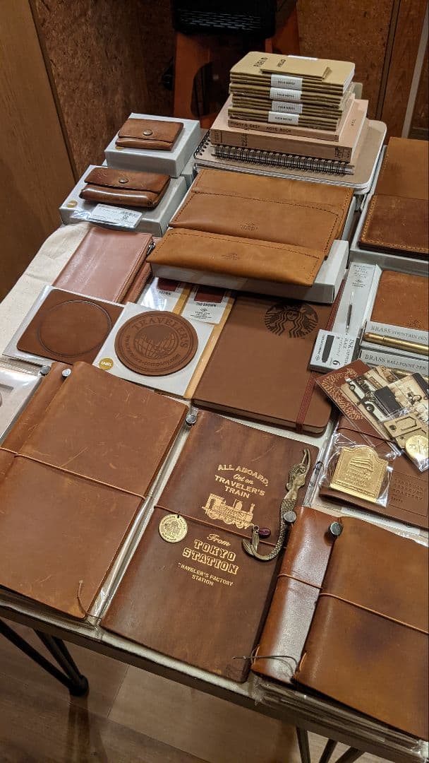 トラベラーズノート　キャメルカラーコレクション大放出！！