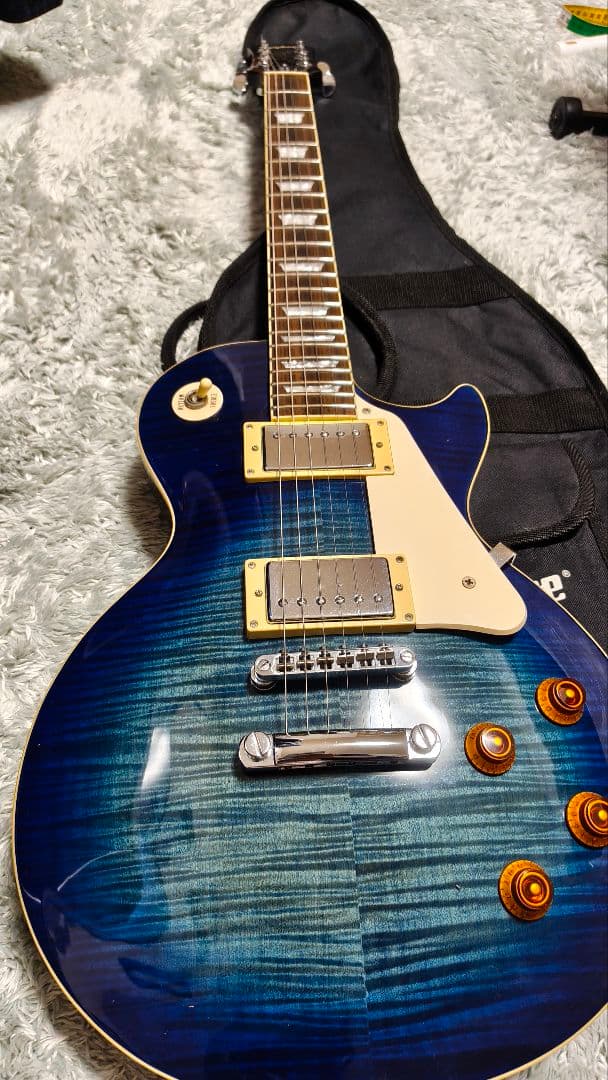 エピフォンレスポールスタンダード　2004年製　ブルーバースト