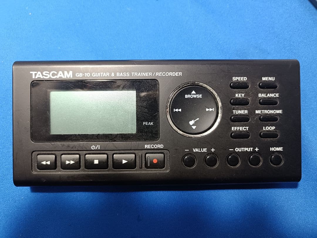 TASCAM / GB-10 ギター&ベーストレーナー/レコーダー　中古品