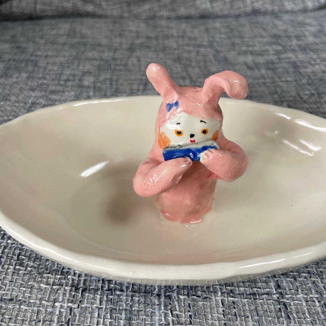 増田光 フランシュリッペ コラボ 陶器 うさぎ