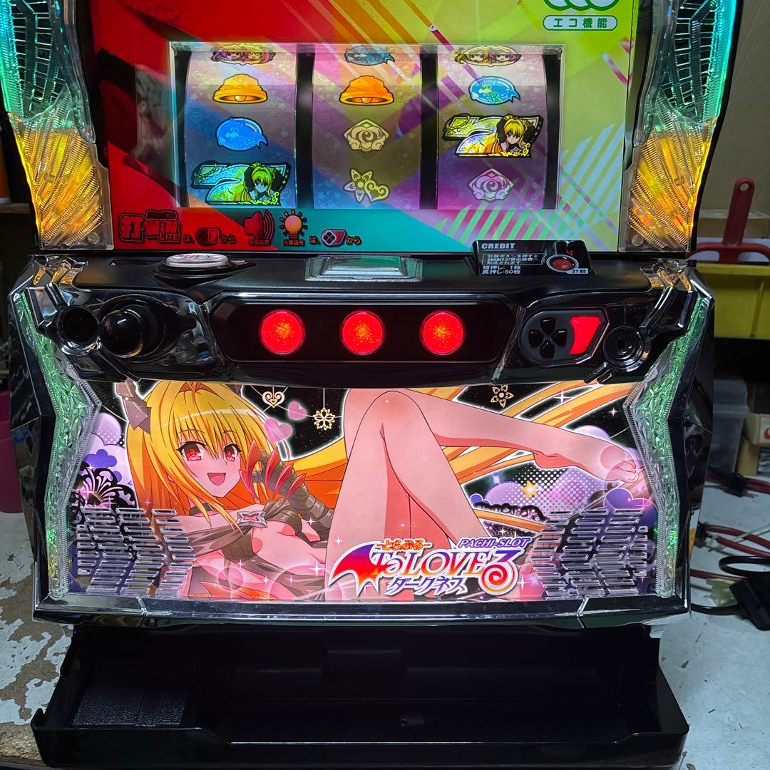 ToLOVEるダークネスS6 （ヤミパネル）　簡易ユニット付き　実機