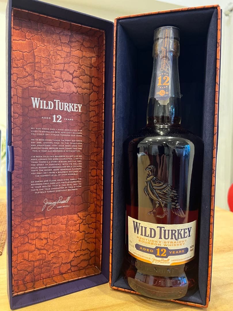 WILD TURKEY 12年 ウイスキー ギフトボックス入り