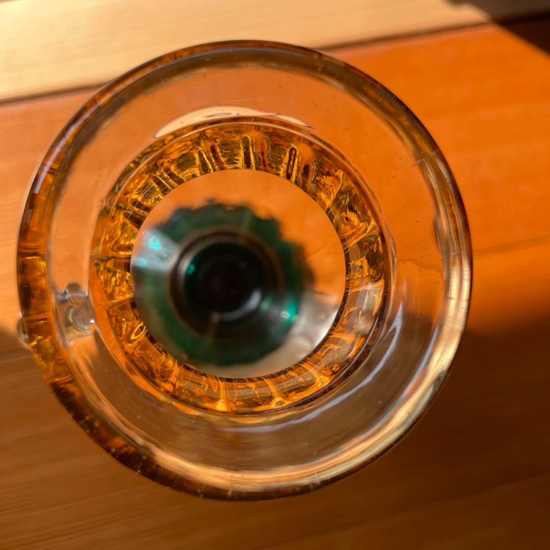 村松学　双耳花瓶　カンナカガラス　舩木倭帆