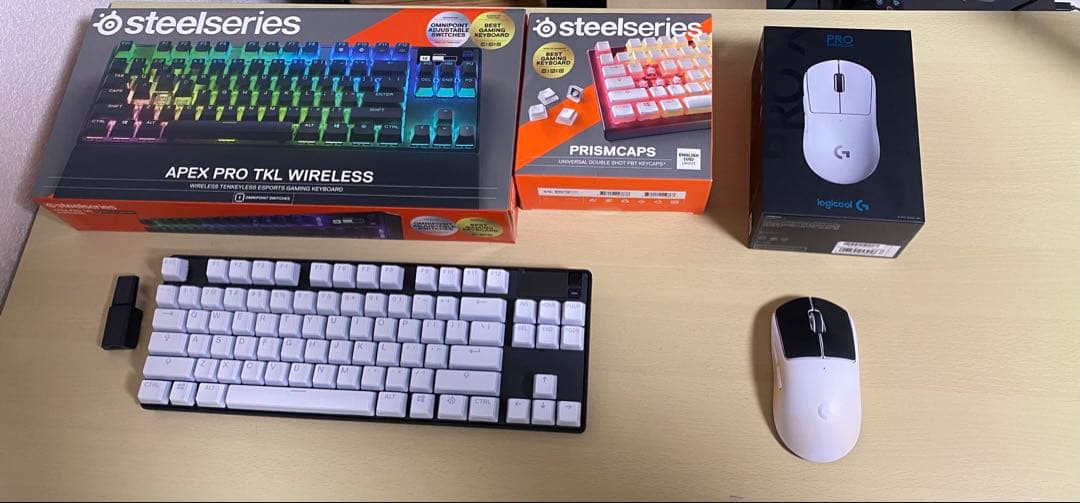 キーボード Apex pro tkl wireless g pro superlight