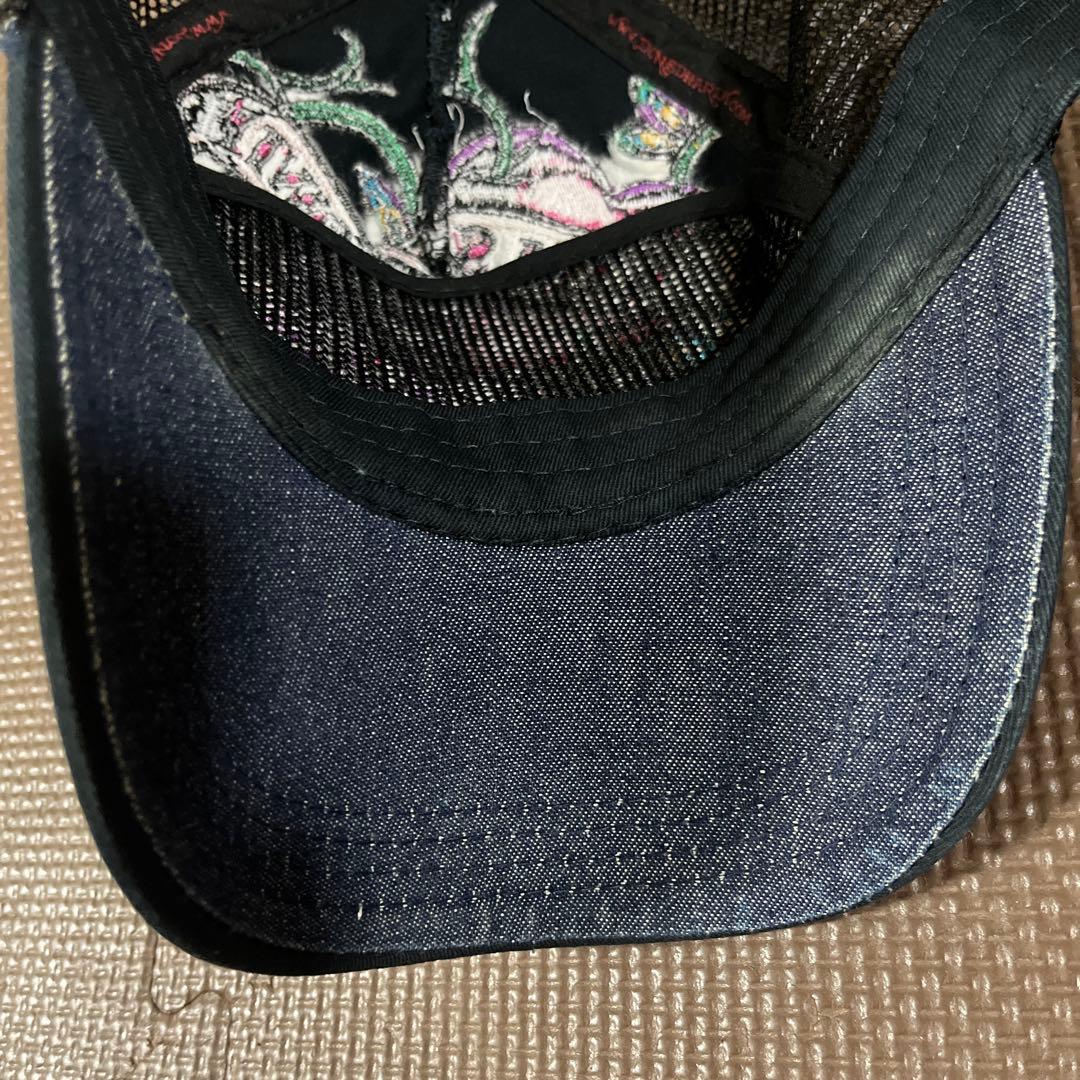 Ed Hardy スカルデザインキャップ　ハワイ購入