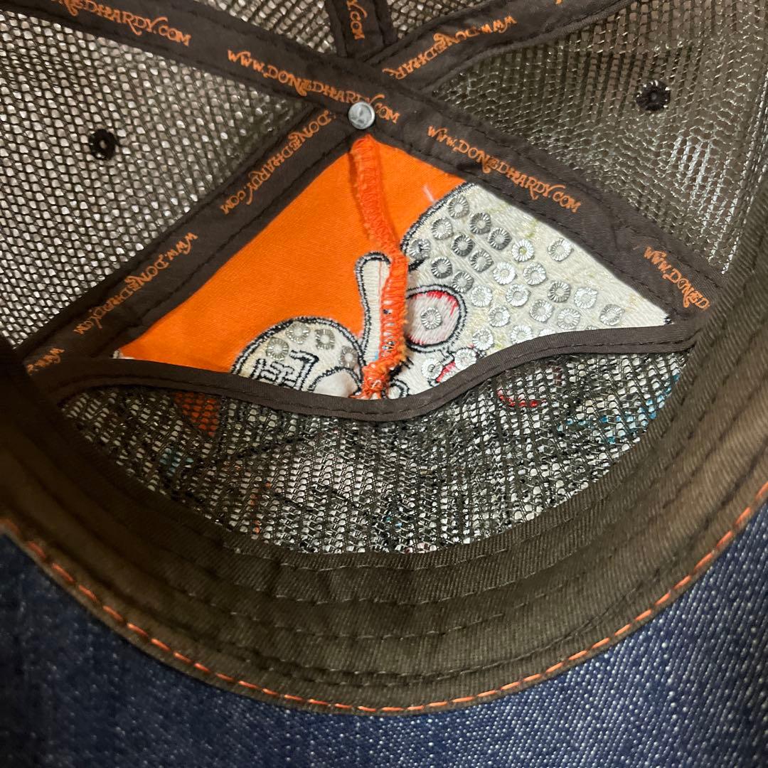 Ed Hardy スカルデザインキャップ　ハワイ購入