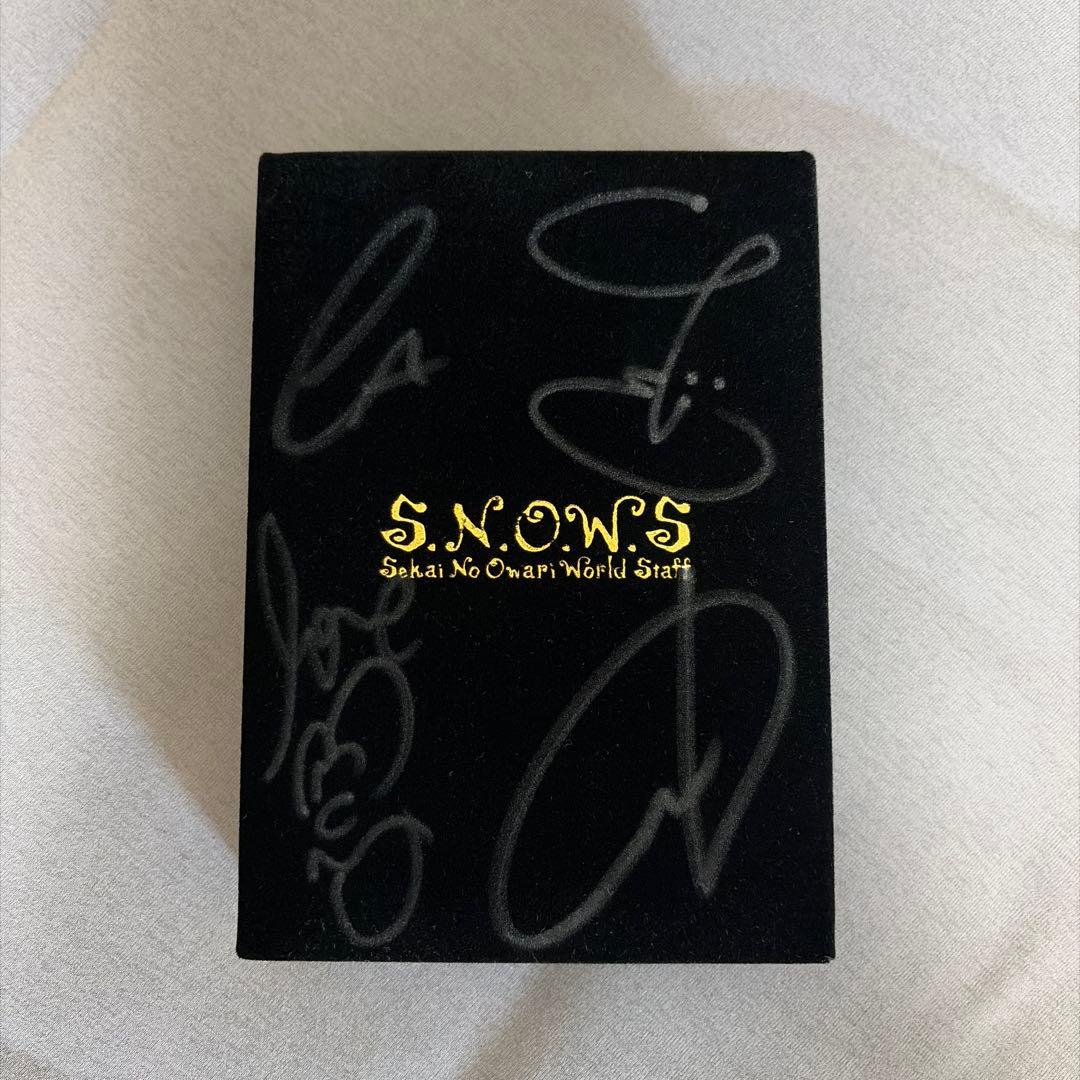 SEKAI NO OWARI サイン入りSメダル&メダルケース