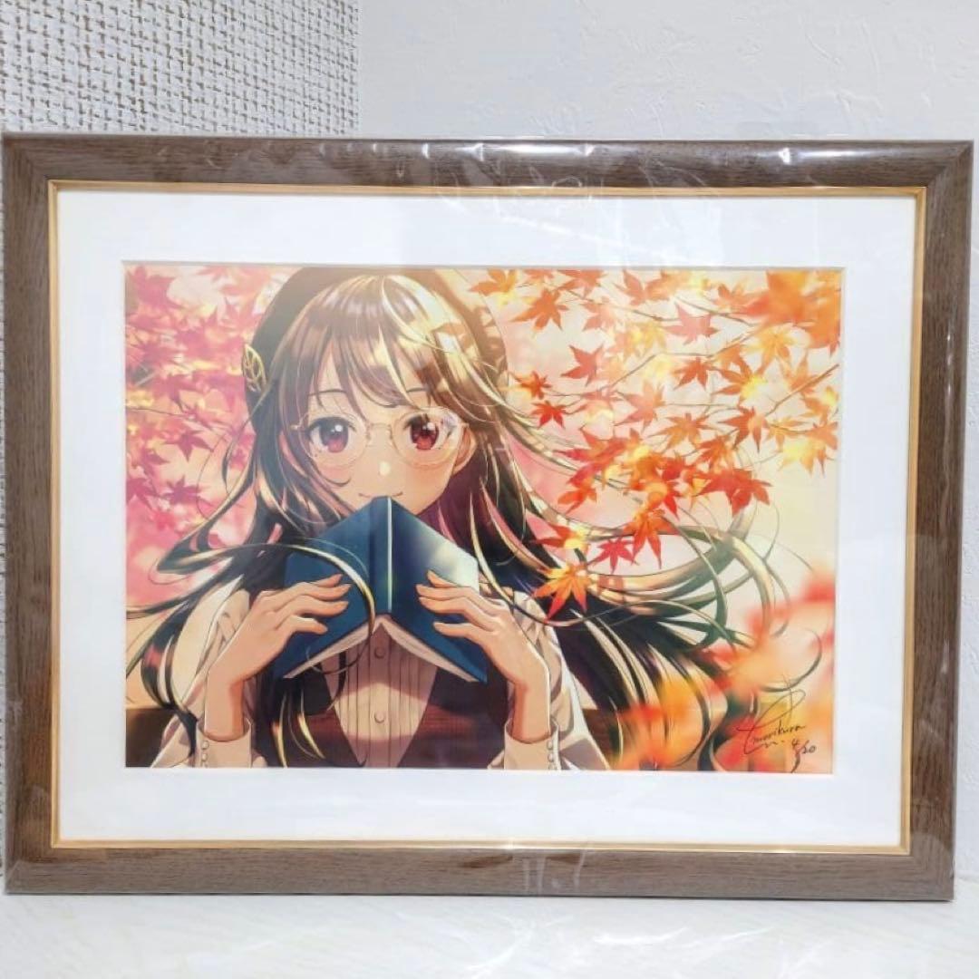 森倉円 複製原画 直筆サイン入り 彩乃