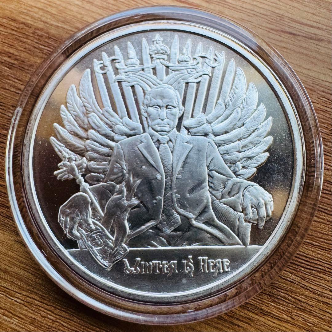 プーチン大統領　1オンス 銀貨