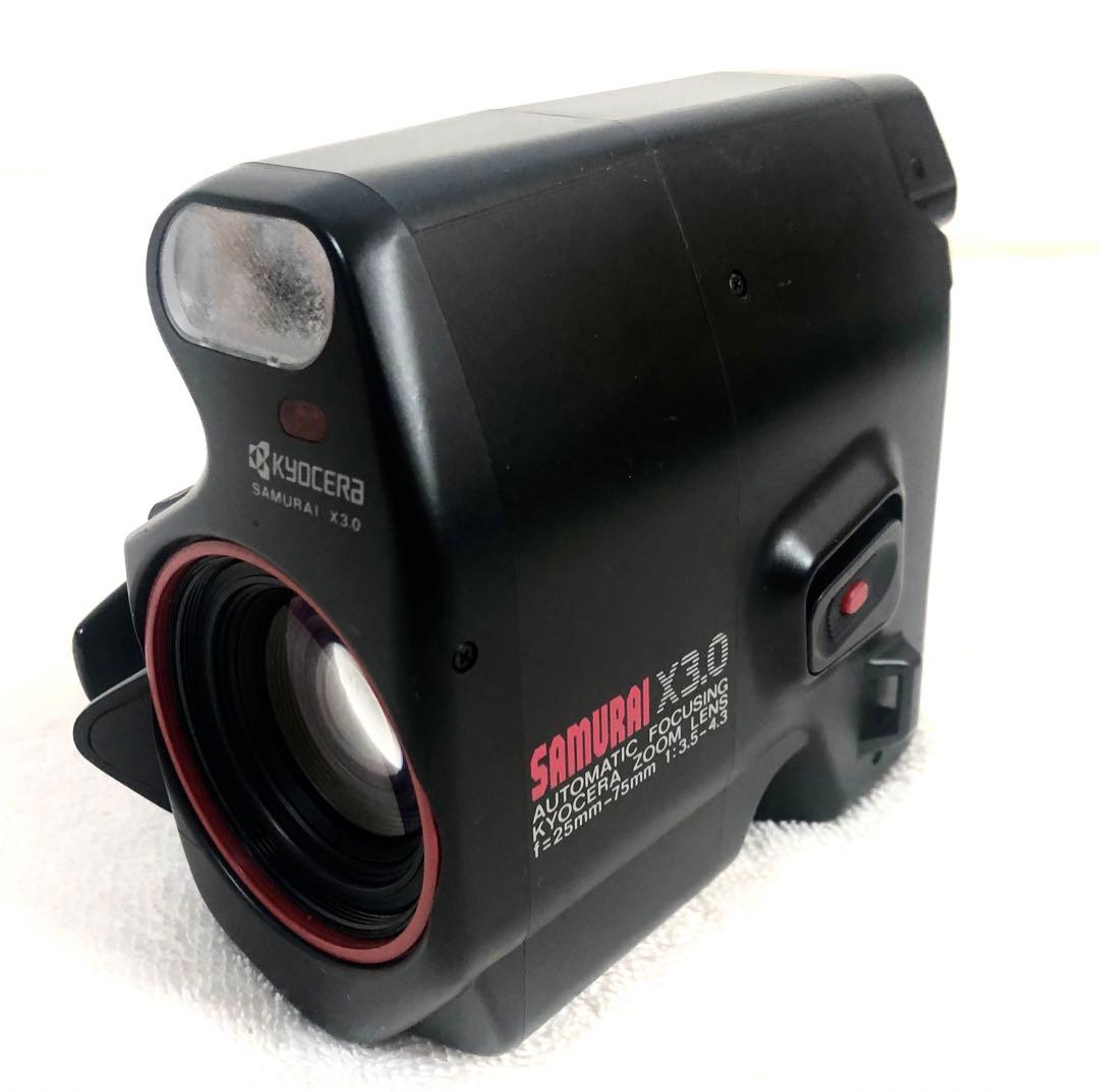 【動作良好】KYOCERA フィルムカメラ SAMURAI X3.0