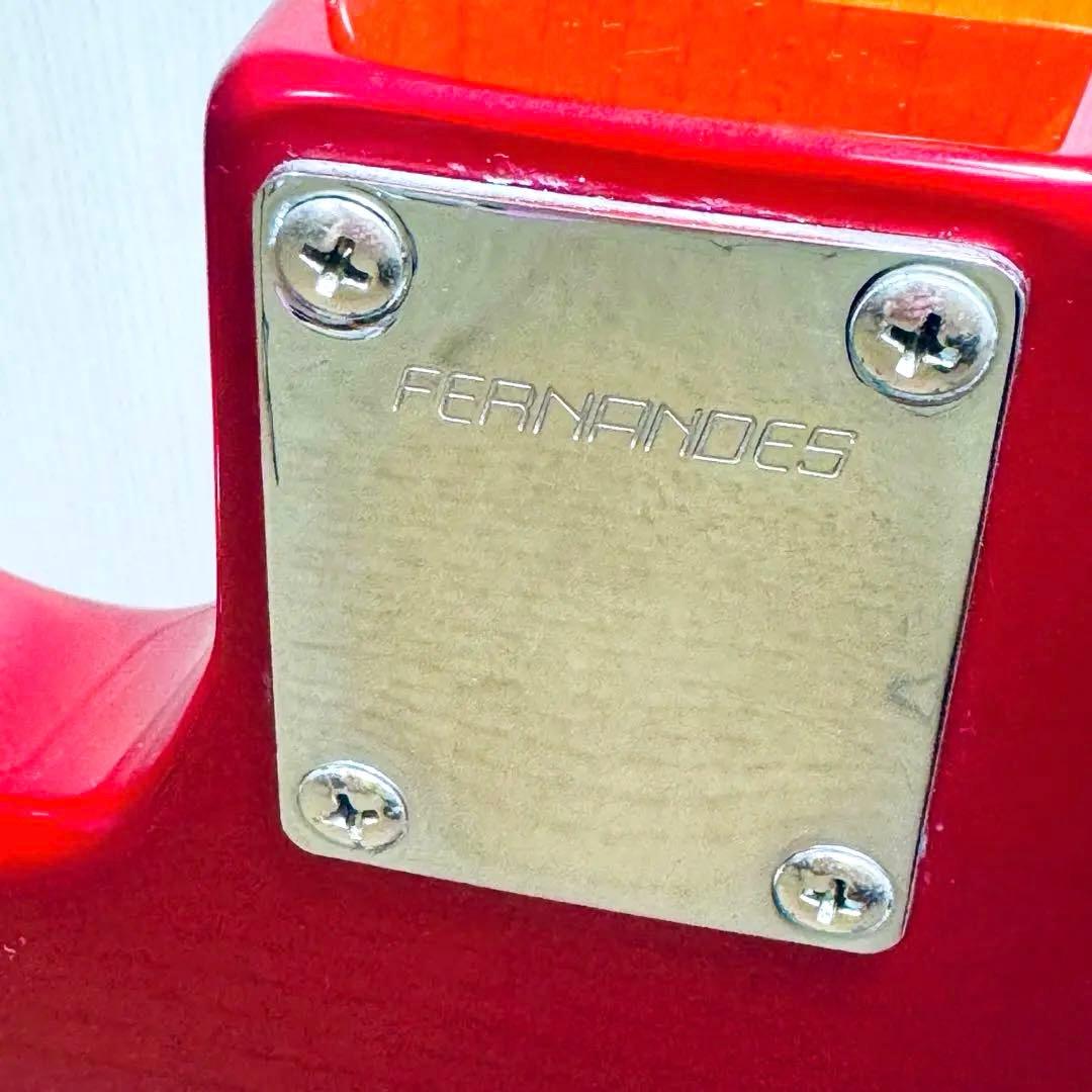 FERNANDES フェルナンデス RJB-380 エレキベース 赤 JB