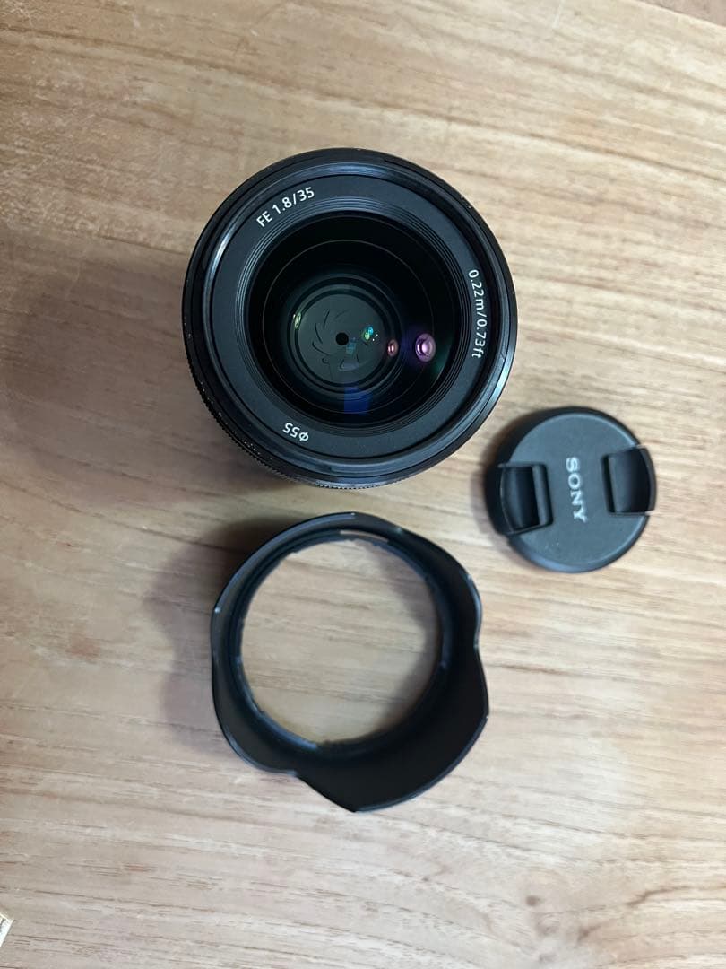 SONY FE 18-35 レンズ 55mm