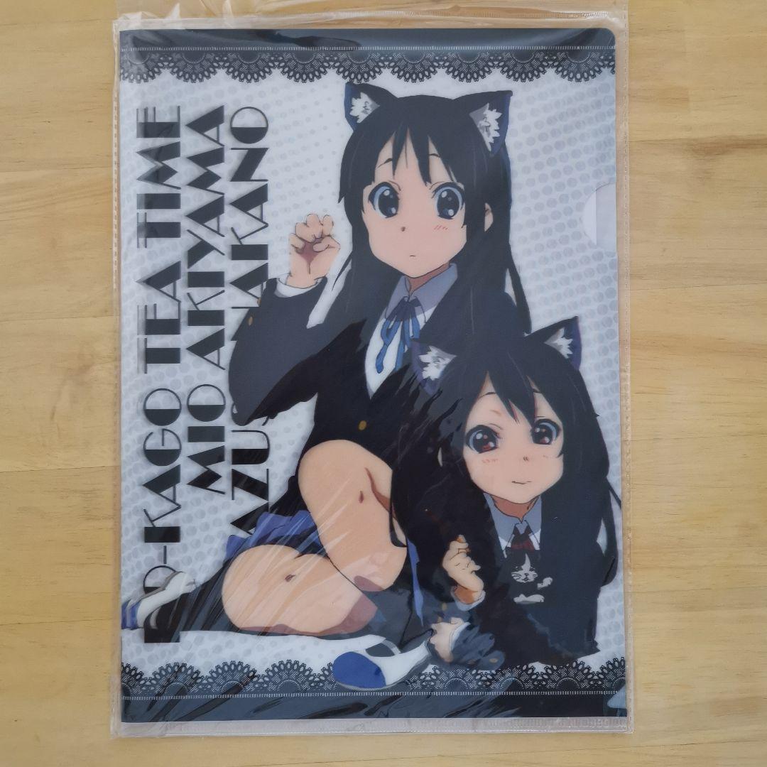 けいおん　A4サイズ3Dクリアファイル 4枚組