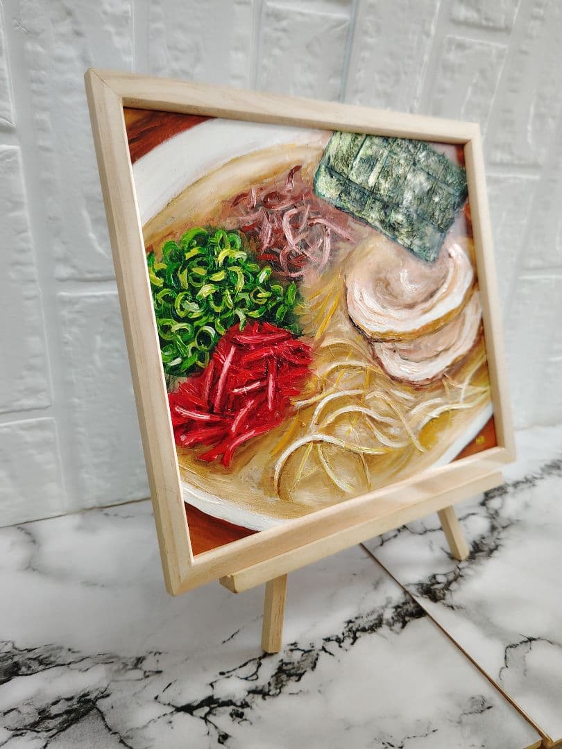 油絵 絵画【福岡ラーメン】