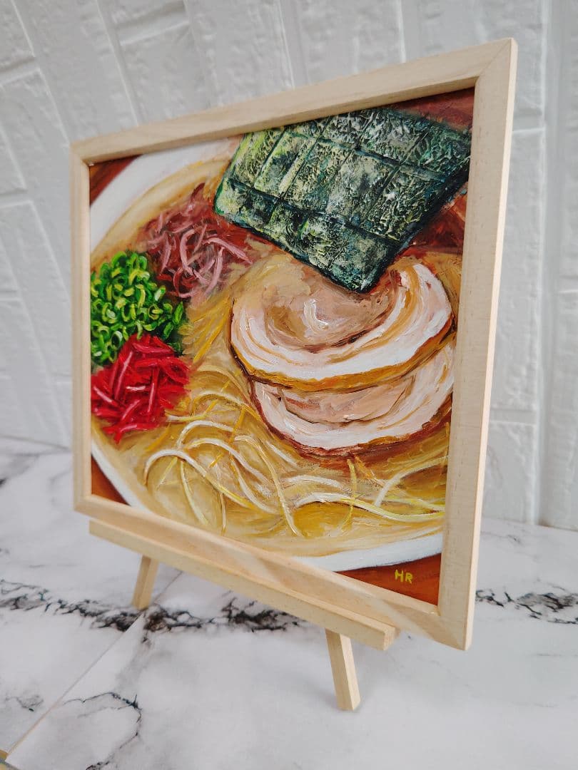 油絵 絵画【福岡ラーメン】