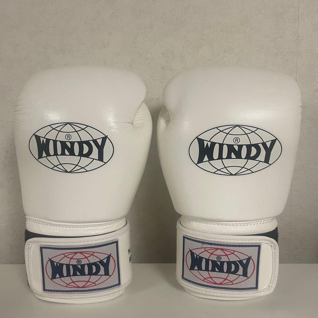 WINDY/ボクシンググローブ/ホワイト/14oz