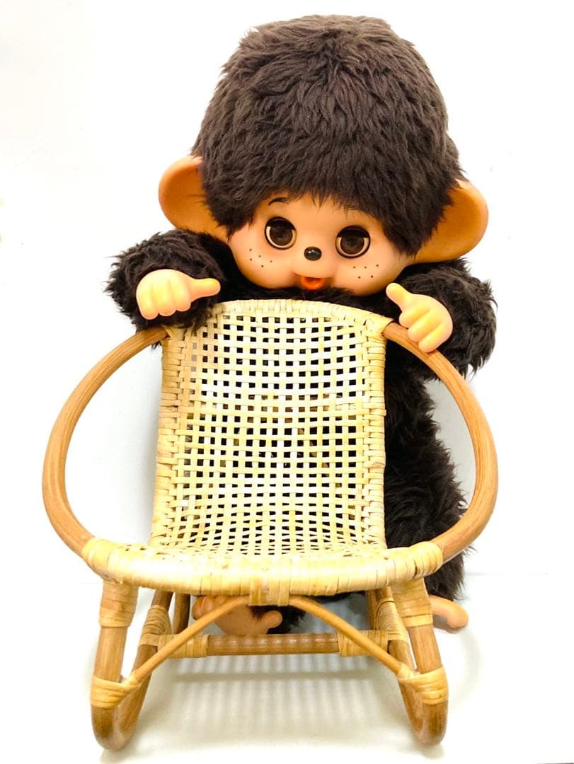 【貴重】希少プレミア『大助くん』廃番コレクション品／木製椅子付／美品／モンチッチ