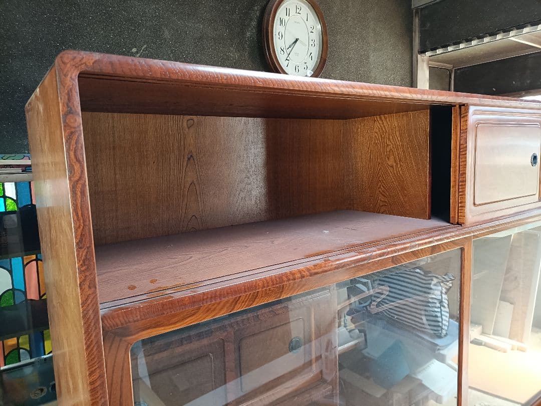 茶箪笥 木製ディスプレイキャビネット