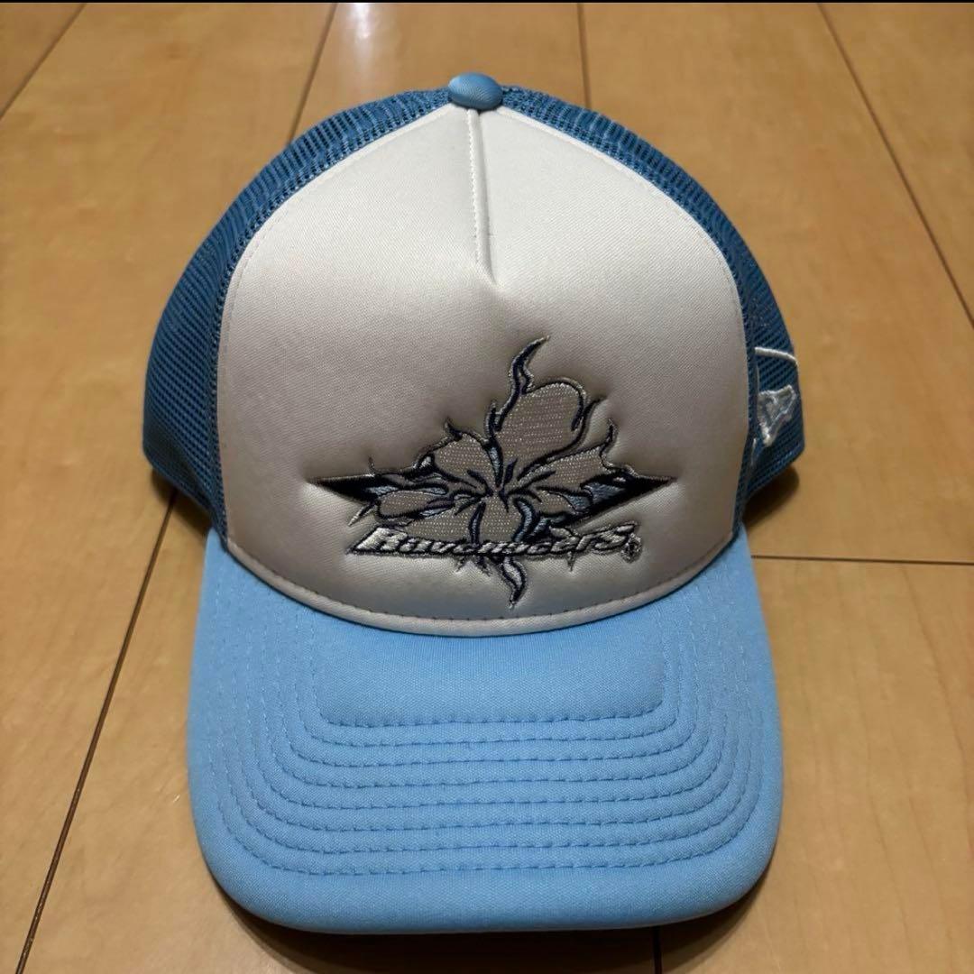 【希少】NEW ERA×Rave Racers コラボ メッシュキャップ