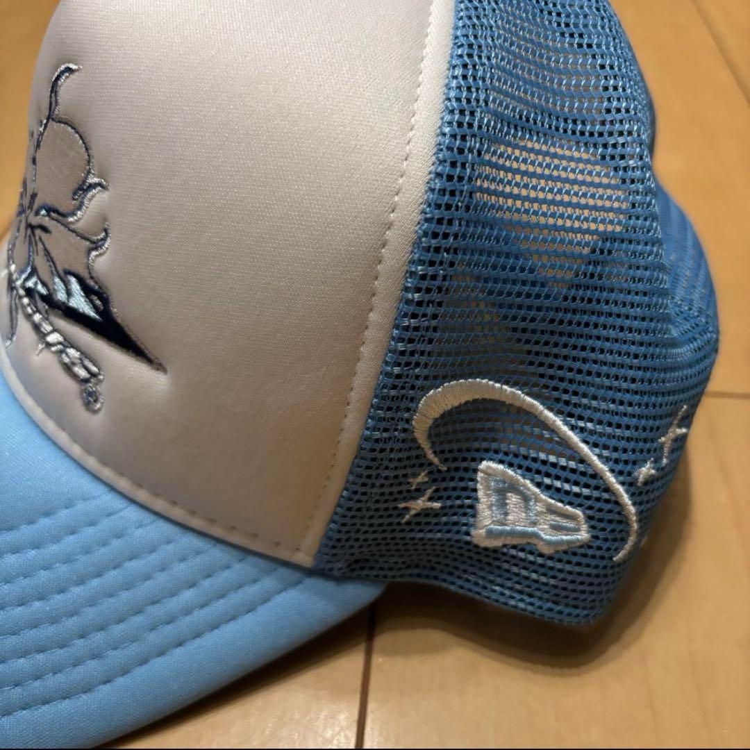 【希少】NEW ERA×Rave Racers コラボ メッシュキャップ