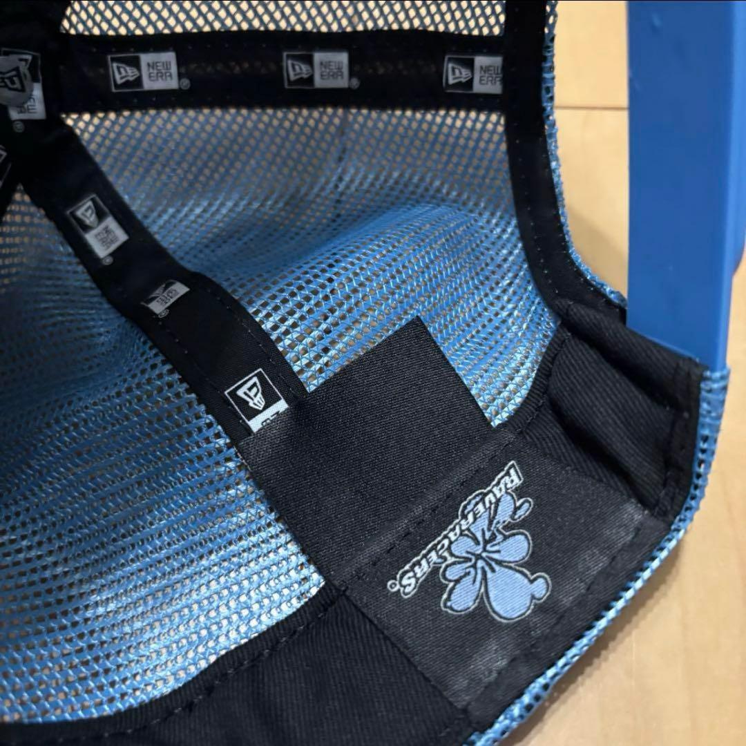 【希少】NEW ERA×Rave Racers コラボ メッシュキャップ