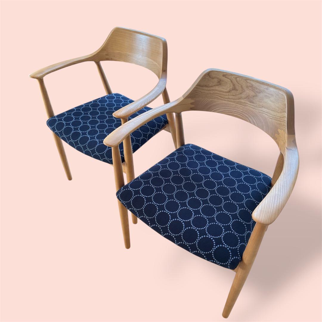 ミナペルホネン生地使用イス　オーダーお品物