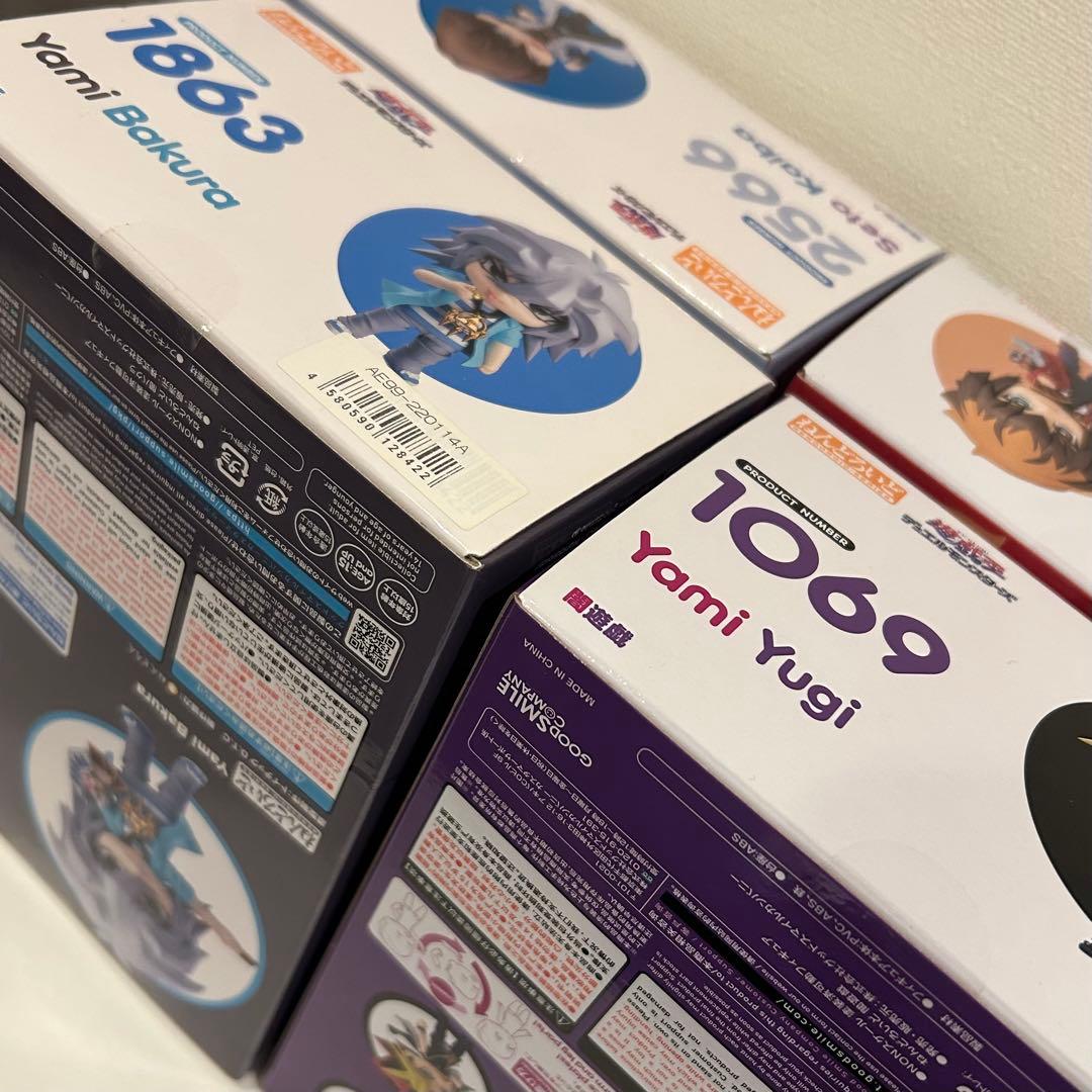 【未開封】ねんどろいど　遊戯(闇遊戯) 海馬　獏良(闇バクラ) 十代　セット