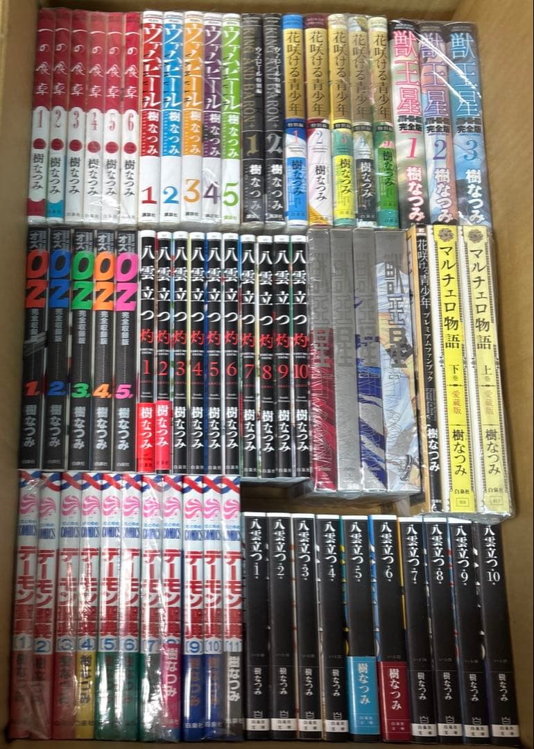 八雲立つ灼他　樹なつみ作品75冊 ➕獣王星初回特別編DVD4枚セット ➕おまけ