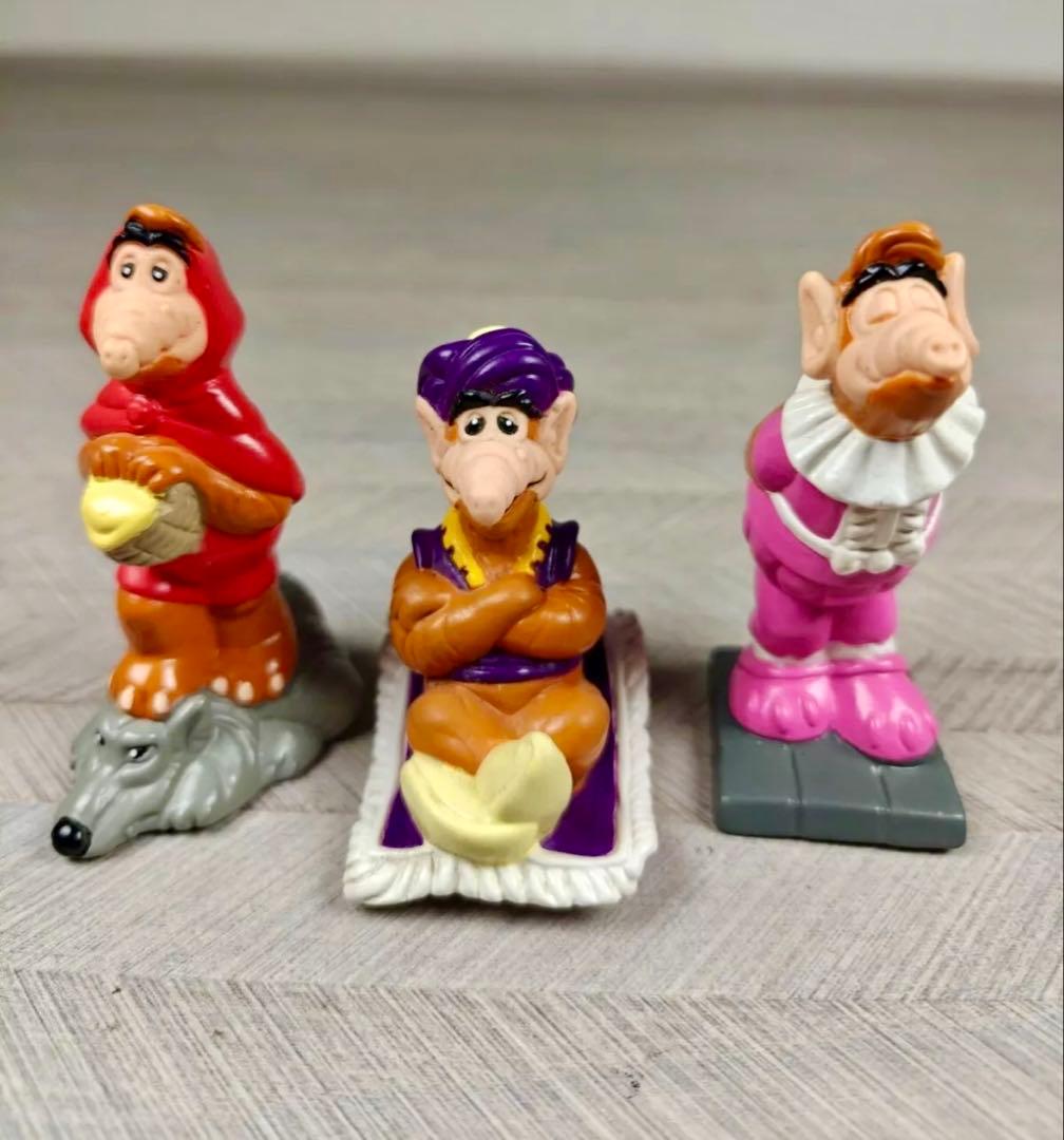 ALF Tales ウェンディーズミールトイ アルフ フィギュア6種ヴィンテージ