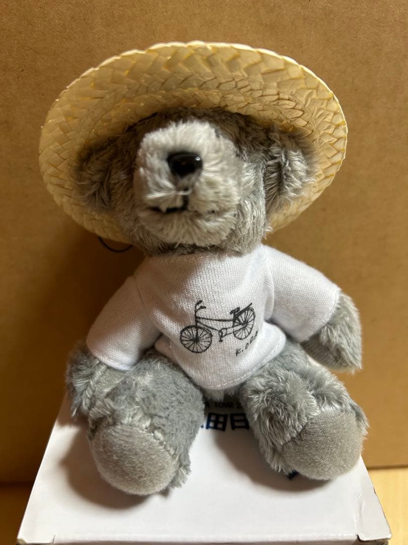 小田和正ツアーグッズ　3点 麦わらクマさん、Tシャツ、マフラータオル