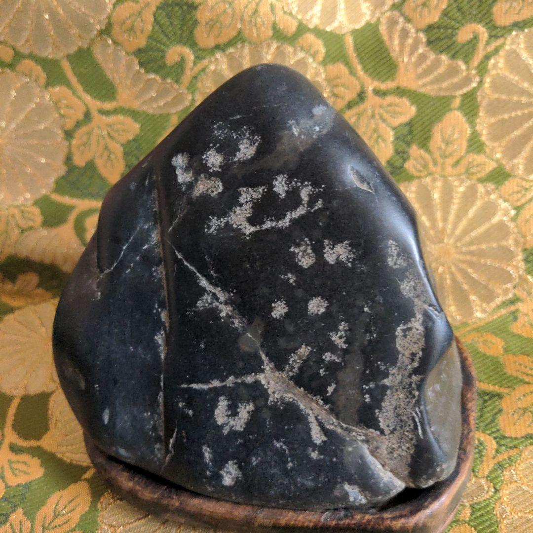 【最終価格】 水石　盆石　台座付