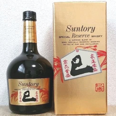 サントリーリザーブ　巳歳ボトル　特級　760ml43%　美品　箱あり