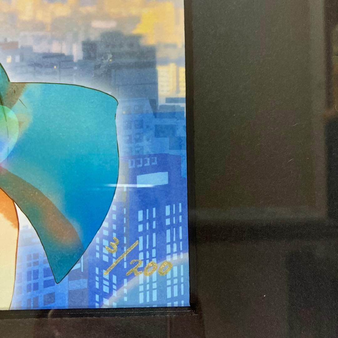 ルパン三世 モンキーパンチ サイン入り超 レア　3/200番 伊勢丹 限定版画