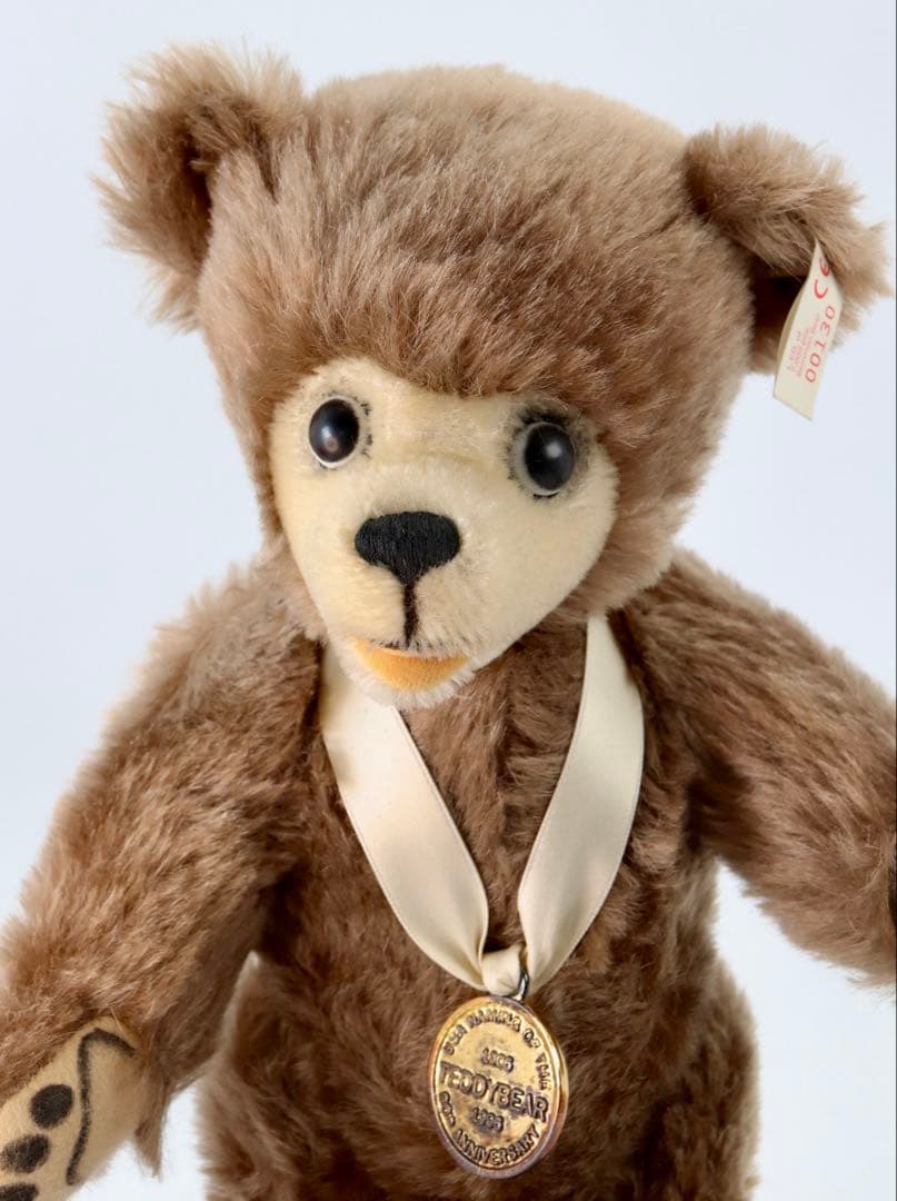 QVC BERRYMAN BEAR 1996 メダル付きテディベア 約27cm